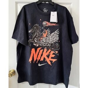Nike Max90 Headless Horseman Premium T-Shirt Sz XL Men Vintage Black HF6199-010